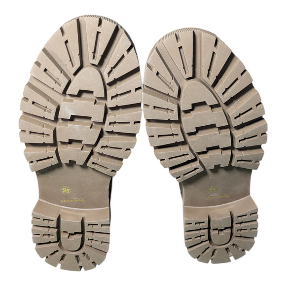 Teaieui Tan/Beige Women's Boots - Brand New - Mid to Lower Knee - Size 9.5 - Picture 6 of 9